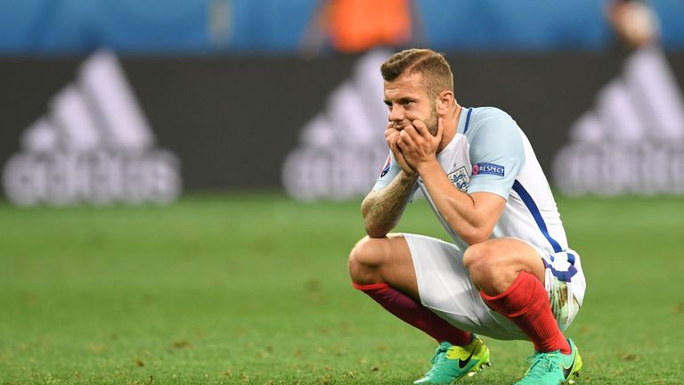 Jack Wilshere after England lost 2-1 to Iceland at Euro 2016 