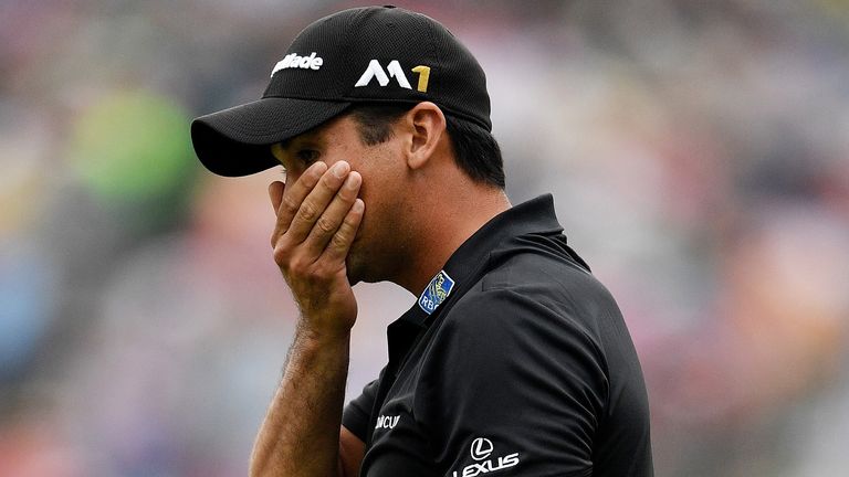 Jason Day fired in an eagle on the final hole to crank up the pressure