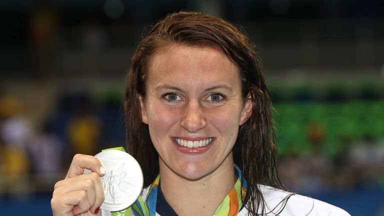 Jazz Carlin secured a well-deserved silver
