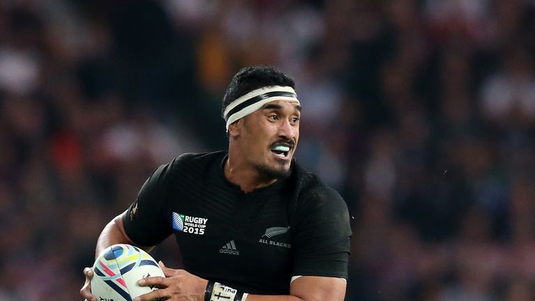 Jerome Kaino lined up for New Zealand against Australia in the Rugby World Cup final