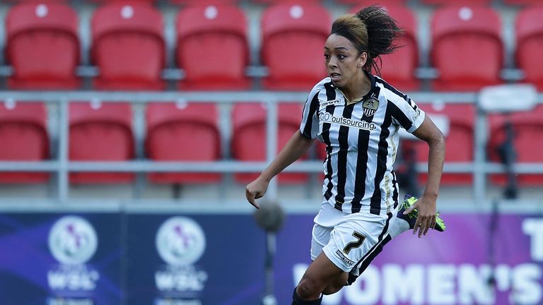 Jess Clarke of Notts County Ladies