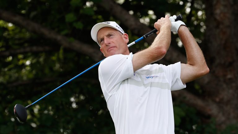 Jim Furyk shot a historic 58 in the final round of the Travelers Championship