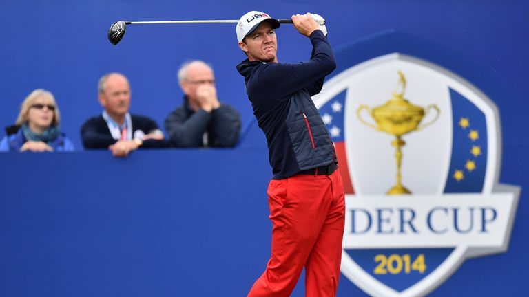 Newly-crowned PGA Championship winner Jimmy Walker tees off at Gleneagles two years ago