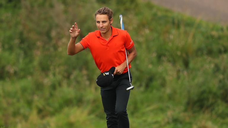 Joakim Lagergren during the final round of Made in Denmark at Himmerland