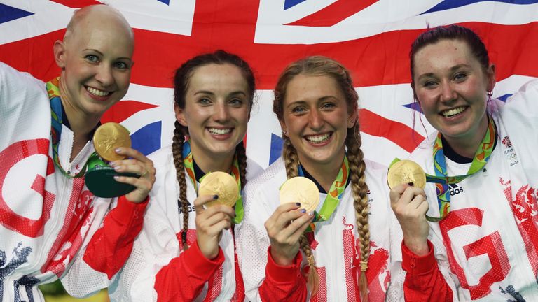 Joanna Rowsell Shand, Elinor Barker, Laura Trott, Katie Archibald, Rio 2016, Olympic Games