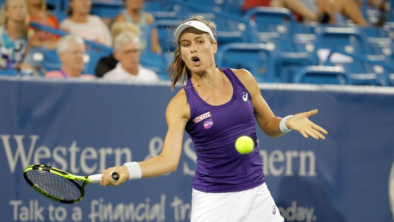 Johanna Konta will lead British hopes in the women's singles at Flushing Meadow