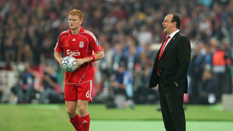 John Arne Riise (L) says Rafael Benitez (R) is the best coach he has ever worked under