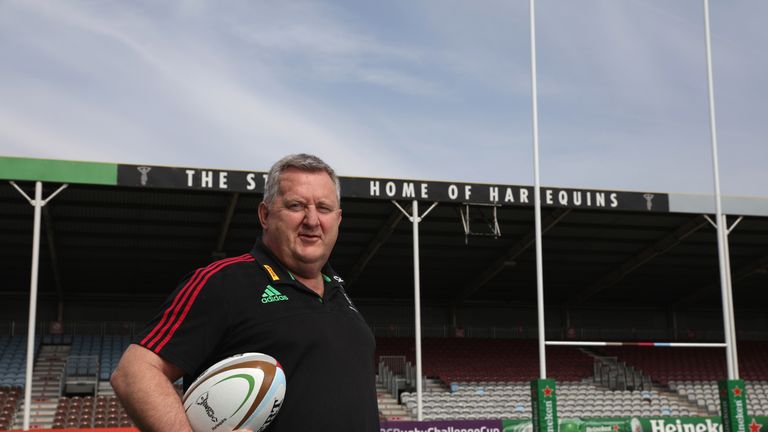 Harlequins Director of Rugby John Kingston 