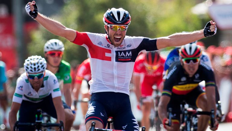 Jonas Van Genechten, Vuelta a Espana, stage seven