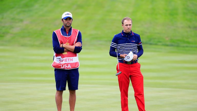Spieth made his maiden Ryder Cup appearance at Gleneagles in 2014