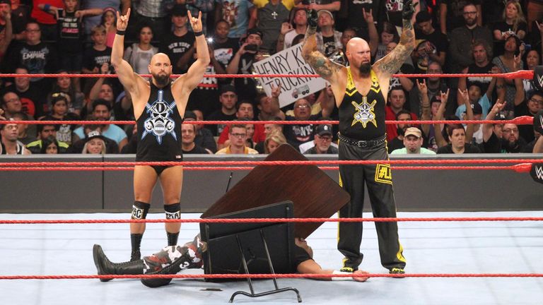 WWE Raw - Karl Anderson and Luke Gallows