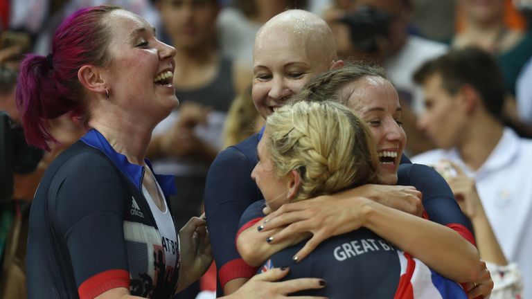 Laura Trott, Joanna Rowsell Shand, Katie Archibald, Elinor Barker, Rio 2016, Olympic Games