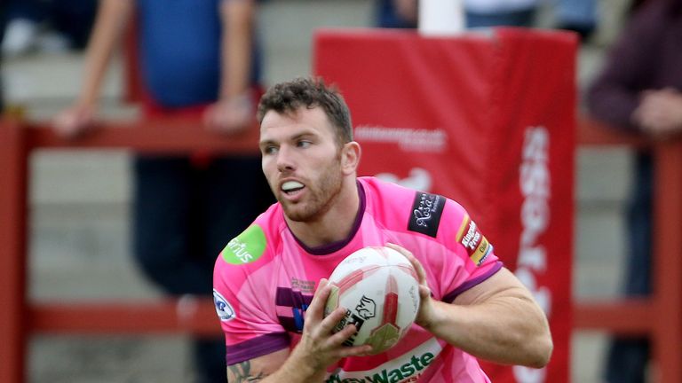 File photo dated 16-08-2015 of Batley Bulldog's Keegan Hirst.