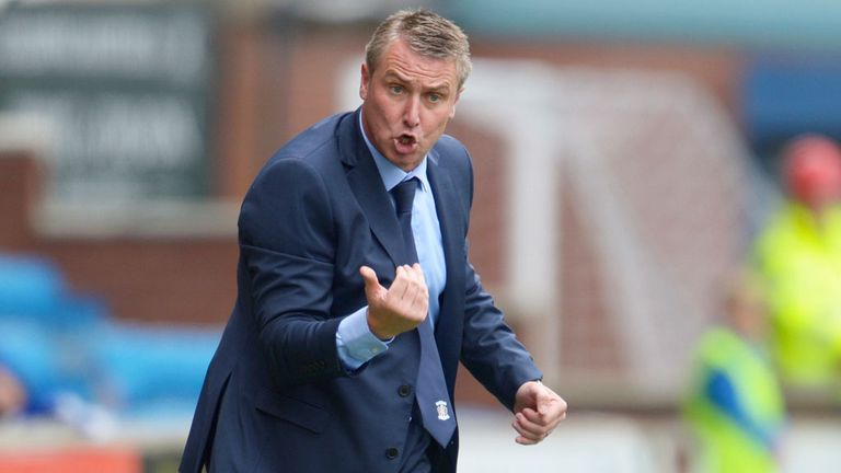 Kilmarnock manager Lee Clark