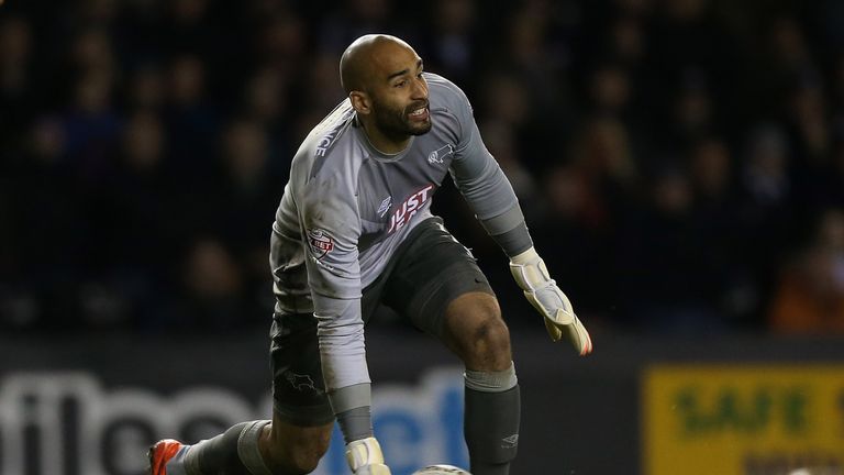   Lee Grant of Derby is set to have a medical at Stoke