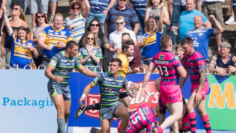 Leeds notched up 44 of their points in the second half