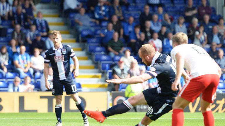 Liam Boyce gives Ross County the lead against Kilmarnock