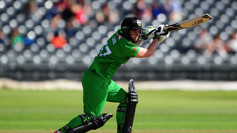 BRISTOL, UNITED KINGDOM - AUGUST 07: Lizelle Lee of Western Storm bats during the Womens Kia Super League match between Western Storm and Surrey Stars at t