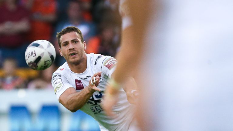 Lloyd White accumulated 14 Widnes' points on home soil