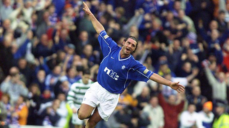 Amoruso was hugely successful in his time at Rangers, winning nine trophies between 1997 and 2003
