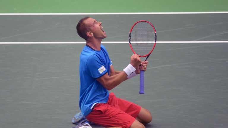 Lukas Rosol has taken the opening set in both previous meetings with Andy Murray but has lost both matches