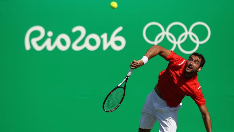 Marin Cilic eases to victory over Grigor Dimitrov in Rio