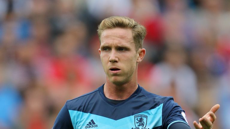 Middlesbrough's Adam Forshaw 