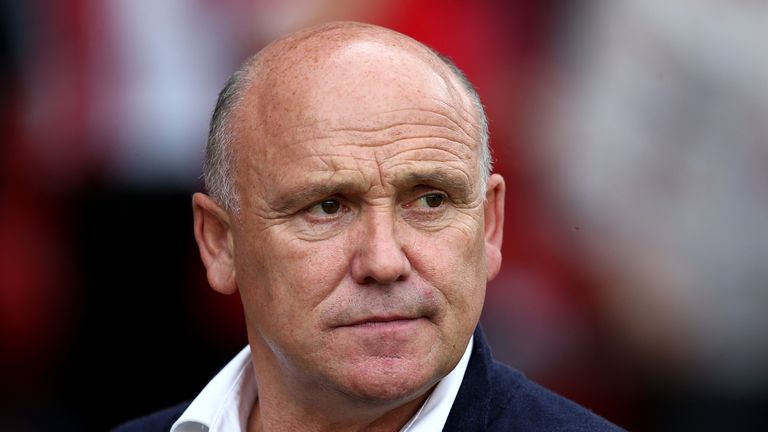 NOTTINGHAM, ENGLAND - JULY 30:  Caretaker manager of Hull City Mike Phelan looks on during the pre-season friendly match between Nottingham Forest and Hull