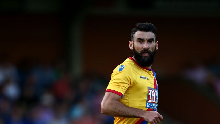 KINGSTON UPON THAMES, ENGLAND - JULY 27:  Mile Jedinak of Crystal Palace in action during the pre-season friendly between AFC Wimbledon and Crystal Palace 