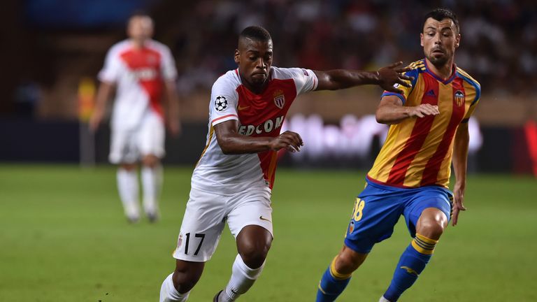 Ivan Cavaleiro in action for Monaco