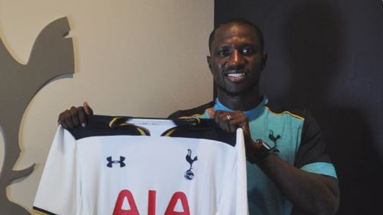 Moussa Sissoko has signed a five-year deal (pic from SpursOfficial)