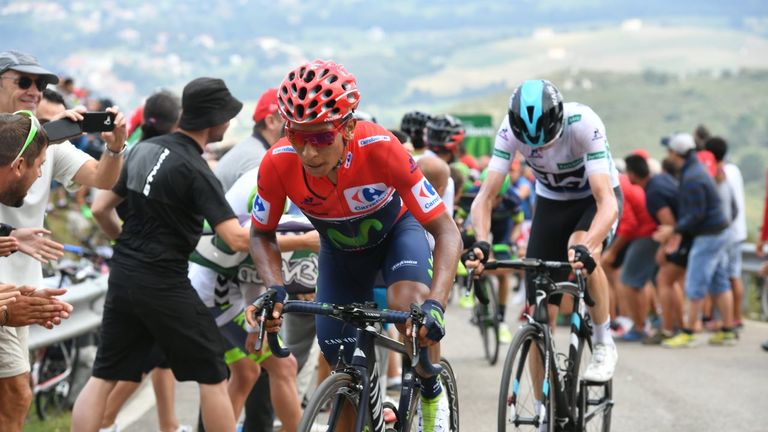 Nairo Quintana, Chris Froome, Vuelta a Espana, stage 11