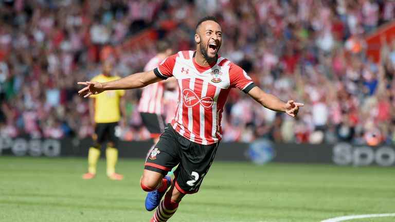 Nathan Redmond celebrates 