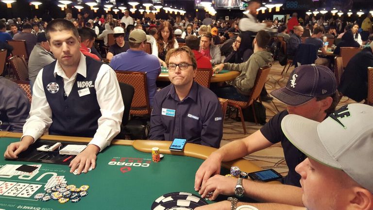 Neil Channing, Sky Poker's ambassador at the 2016 World Series of Poker.
