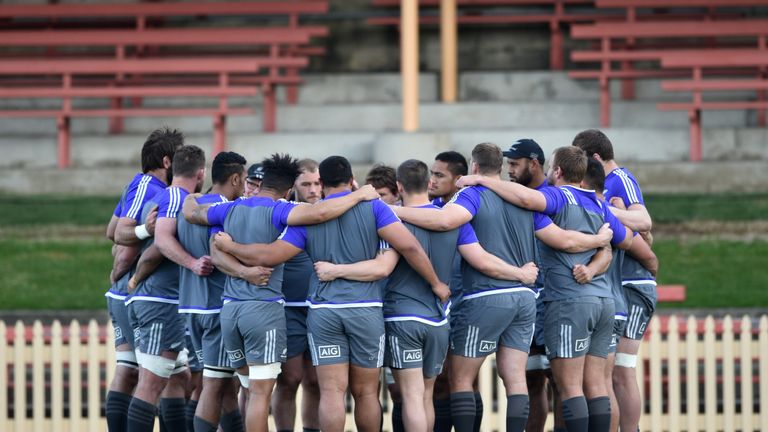 The All Blacks are in Sydney for their Rugby Championship match against Australia