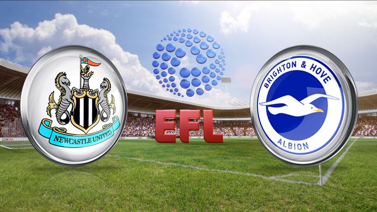 Newcastle face Brighton in the Sky Bet Championship on Saturday. Watch on SS1 from 5.15pm.