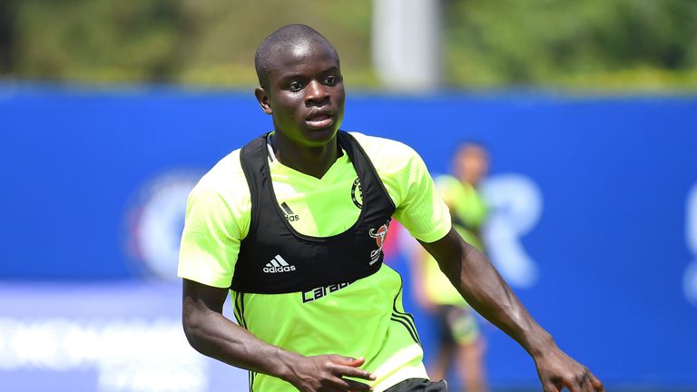 N’Golo Kante has dismissed comparisons to former Blues midfielder Claude Makelele