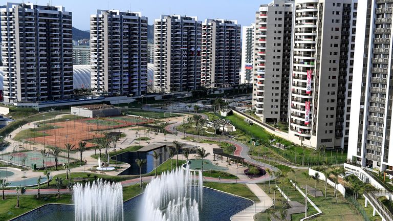 Staying in the Olympic Village has been huge fun, with the chance to mix with other athletes