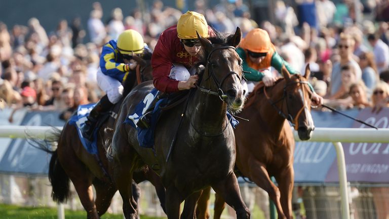 Opal Tiara wins at York's Ebor Festival