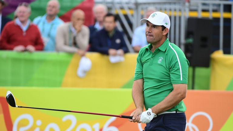 Ireland's Padraig Harrington is relishing playing for his country in Rio