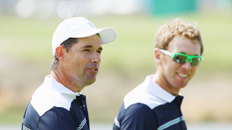 Padraig Harrington has been a mentor to Seamus Power this week