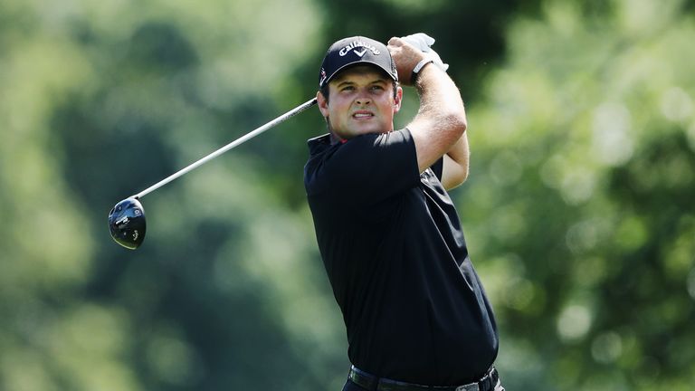 Patrick Reed during the third round of The Barclays in the PGA Tour FedExCup Play-Offs