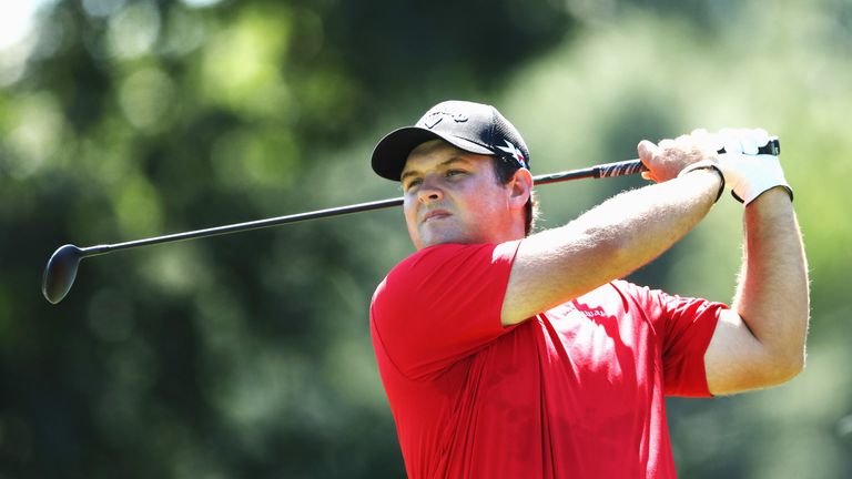 Patrick Reed during the final round of The Barclays in the PGA Tour FedExCup Play-Offs