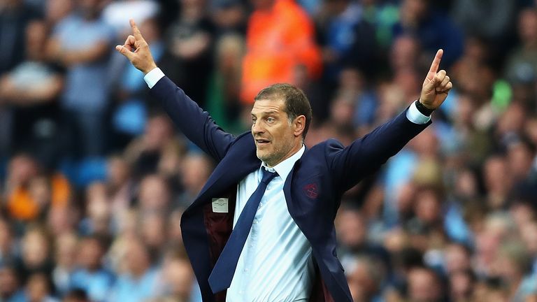 Slaven Bilic described Manchester City as 'different class', as West Ham were defeated 3-1 at the Etihad
