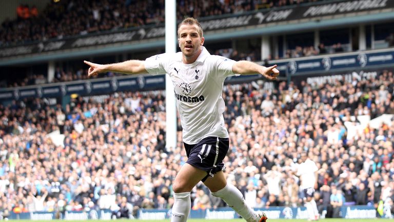 Van der Vaart scored 24 goals in 63 appearances for Tottenham during his two-year spell