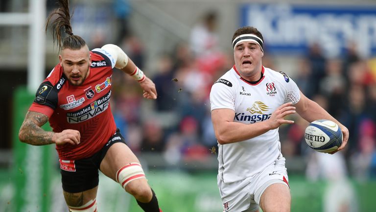 Rob Herring (R) delighted to become Ulster captain