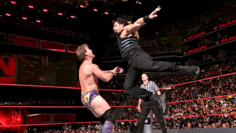 Chris Jericho v Roman Reigns - WWE Raw