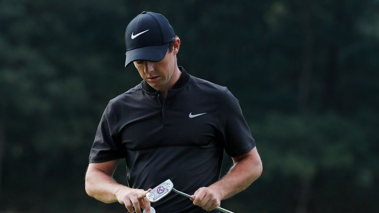 Rory McIlroy is confident his putting is showing signs of improvement