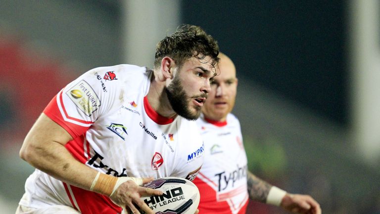 St Helens prop Alex Walmsley
