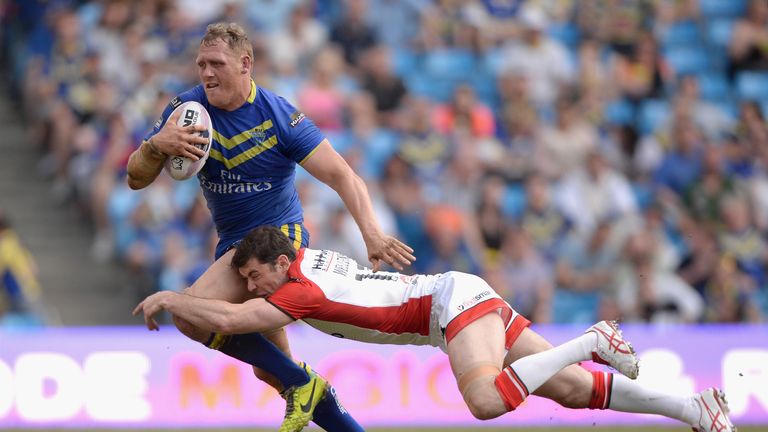 England and Warrington second-row Ben Westwood is unlikely to play again this season 